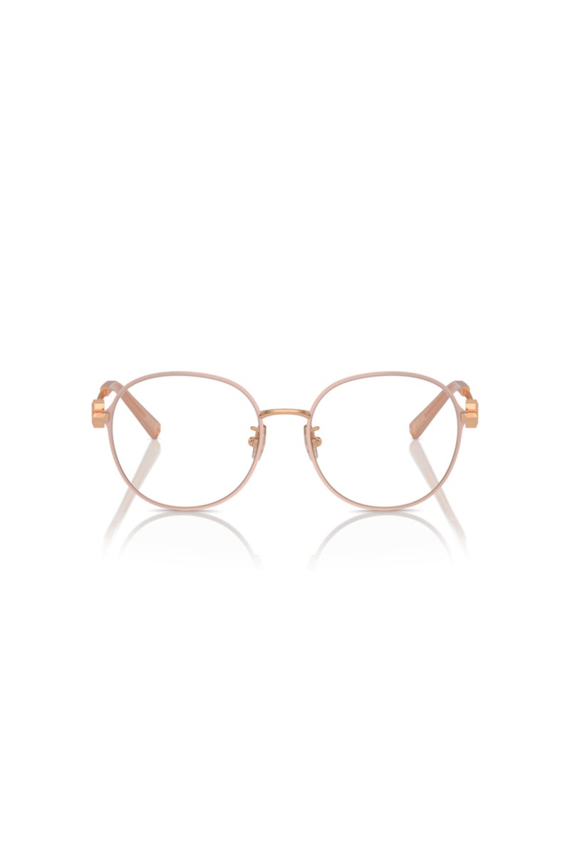 Tiffany Round Eyeglasses in Pale Gold for Women - Image 4